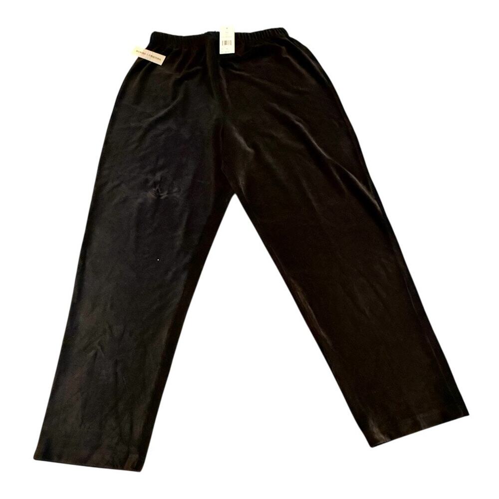 NWT Marisa Christina Black Lightweight Corduroy Pants